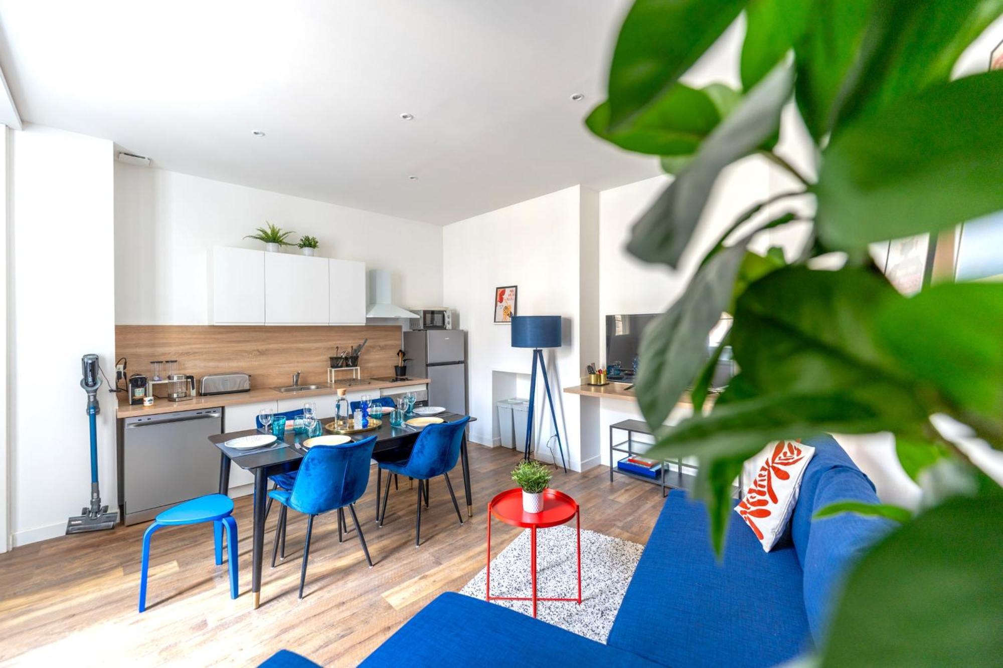 Appartement Des Quinconces Bordeaux Bagian luar foto
